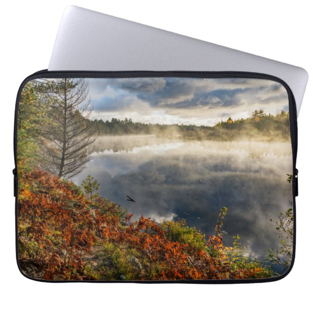 Tahquamenon River Sunrise | Paradise, Michigan Laptopschutzhülle (Vorderseite)