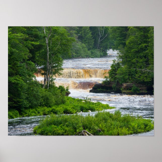 Tahquamenon The Lower Falls Poster (Vorne)