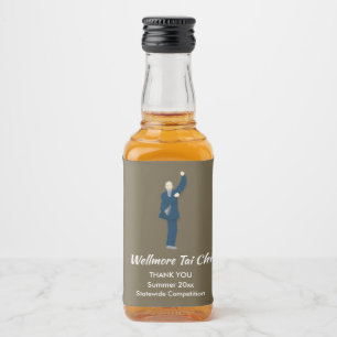Tai Chi Alkoholflaschenetikett