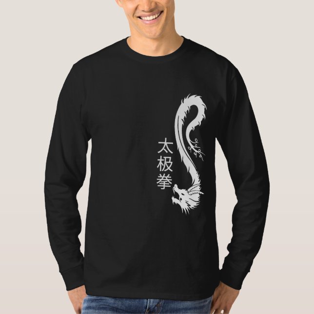 T'ai Chi Chuan Dunkelheits-T-Shirt T-Shirt (Vorderseite)