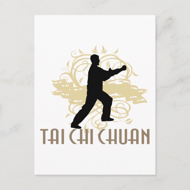 Tai Chi Chuan Postkarte (Vorderseite)