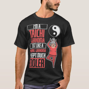 Tai Chi Cool Oma Fitness Thelwell Kinder T-Shirt
