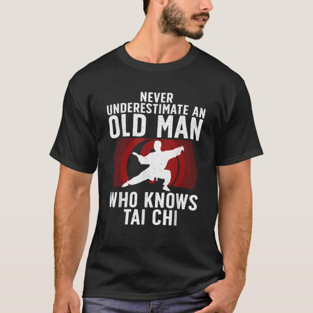 Tai Chi coole Kunst für Grossbritannien T-Shirt (Vorderseite)