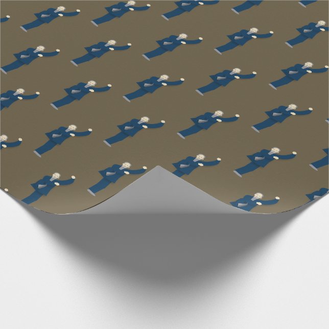 Tai Chi Geschenkpapier (Ecke)