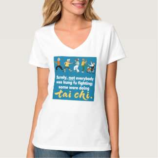 Tai Chi, kein Kung-Fu-Kampf.  T-Shirt