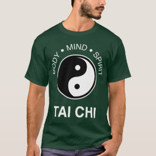 Tai Chi Körper Geist Freunde T-Shirt