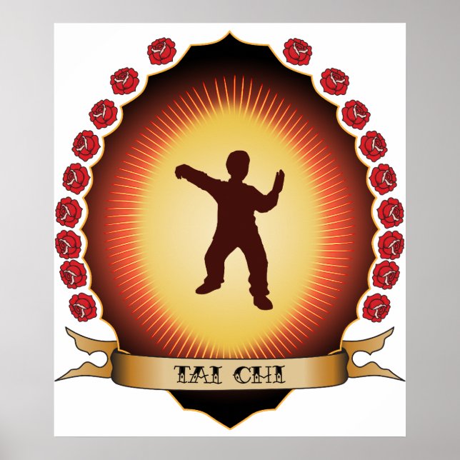 Tai Chi Mandorla Poster (Vorne)