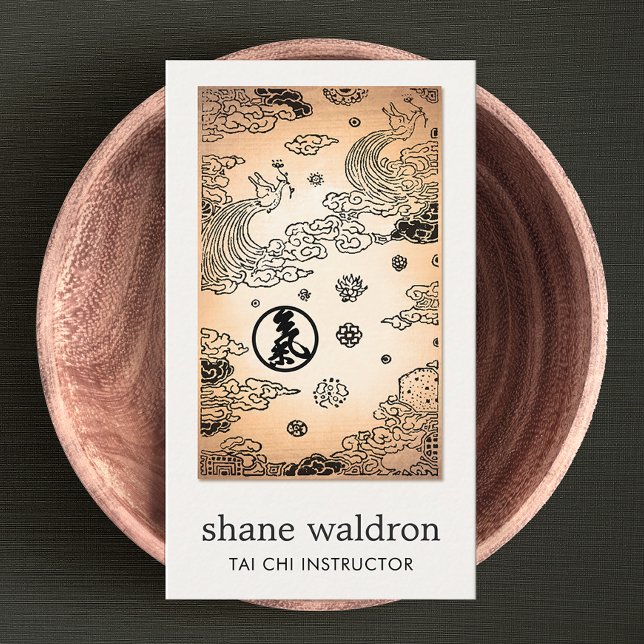 Tai Chi Martial Arts Visitenkarte (Von Creator hochgeladen)