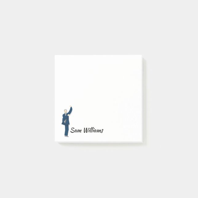 Tai Chi Post-it Klebezettel (Vorderseite)