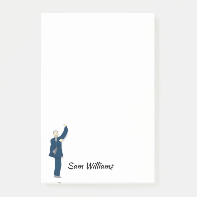 Tai Chi Post-it Klebezettel (Vorderseite)