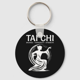 Tai Chi Qigong Kranich Kampfsport Yoga Meditation Schlüsselanhänger