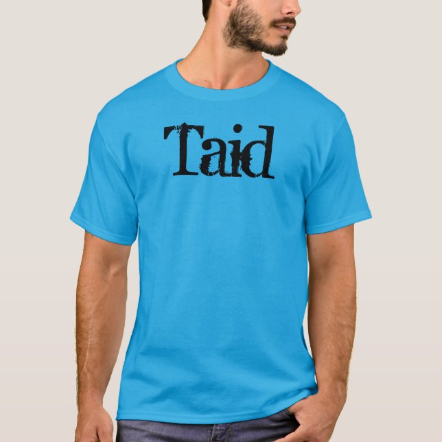 Taid Großvater in Walisien T-Shirt (Vorderseite)