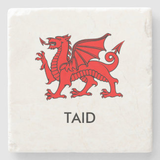 Taid - Nordwalisergrandad-Untersetzer Steinuntersetzer