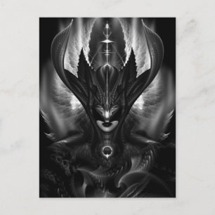 Taidushan sai die Vorträge von Time BlackSun Postc Postkarte