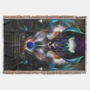 Taidushan Sai Geist von Power WD Throw Blanket Decke