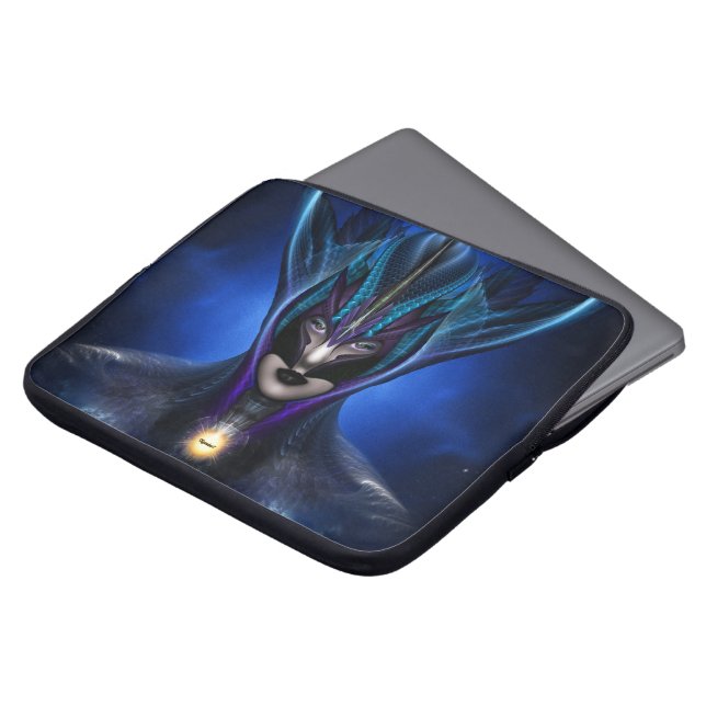 Taidushan Sai Shadow Blue Laptop Sleeve (Vorne Oben)