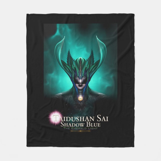 Taidushan Sai Shadow Blue TEL Fleece Blanket (Vorderseite)