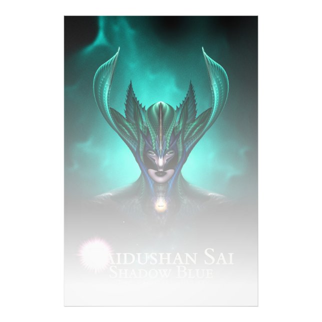 Taidushan Sai Shadow Blue TELGR Foto Print (Vorne)