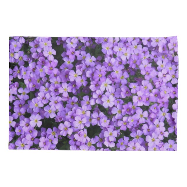 Taie d'oreiller aux Violettes (Dos)