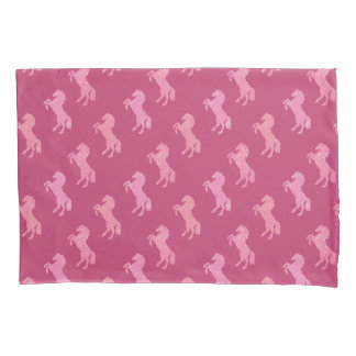 Taie d'oreiller Cheval Rose Déprimant Prépa Cowgir