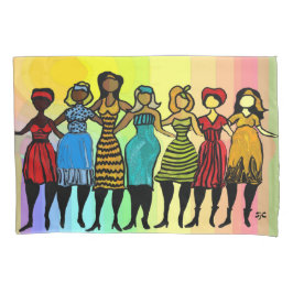 Taie d'oreiller de soeurs