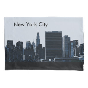 Taie d'oreiller d'horizon de New York City