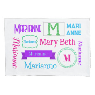 Taie d'oreiller personnalisée pour filles