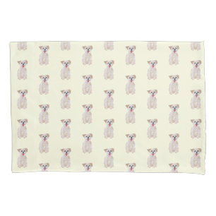 Taie d'oreiller standard pour chien Morkie