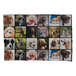 Taies d'oreiller mignonnes et drôles de chiens