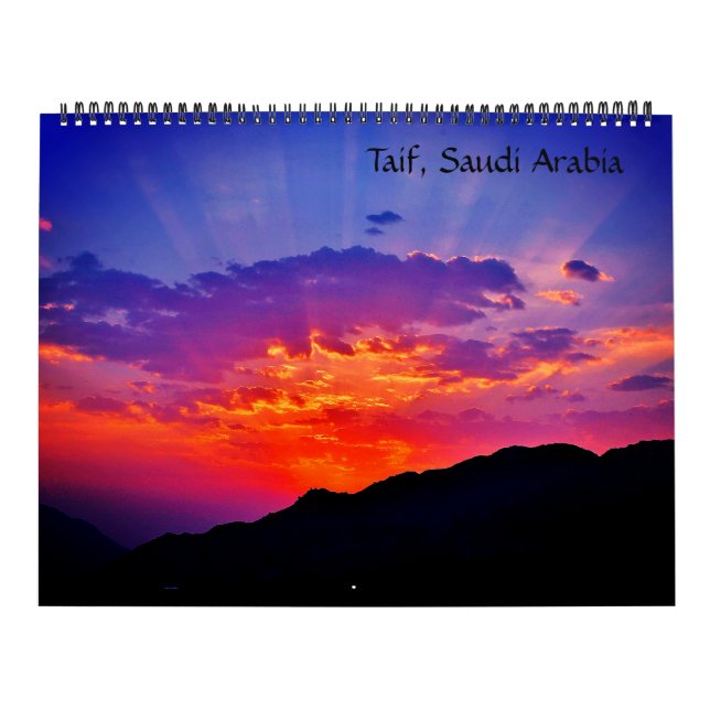 Taif, Saudi-Arabien Kalender (Titelbild)