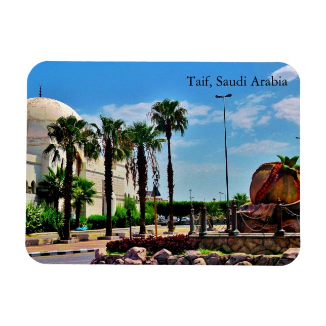 Taif, Saudi-Arabien Magnet (Horizontal)