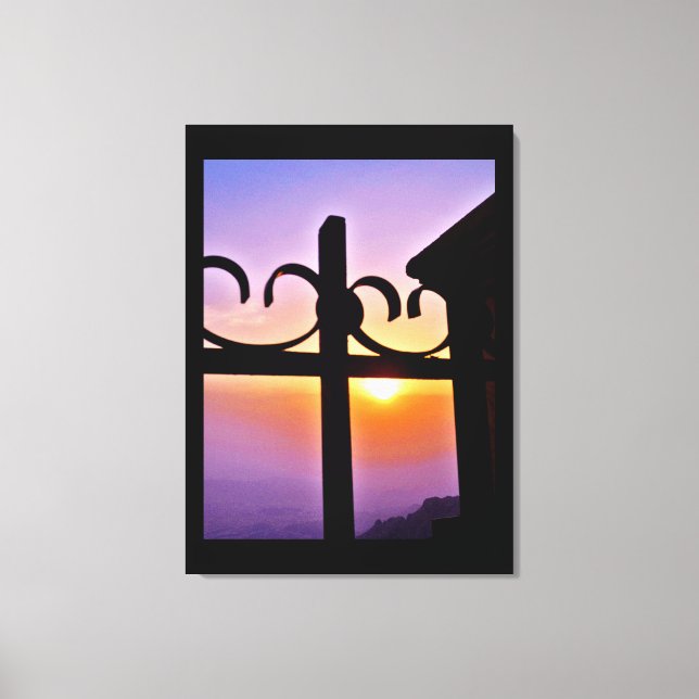 Taif View Leinwanddruck (Vorderseite)