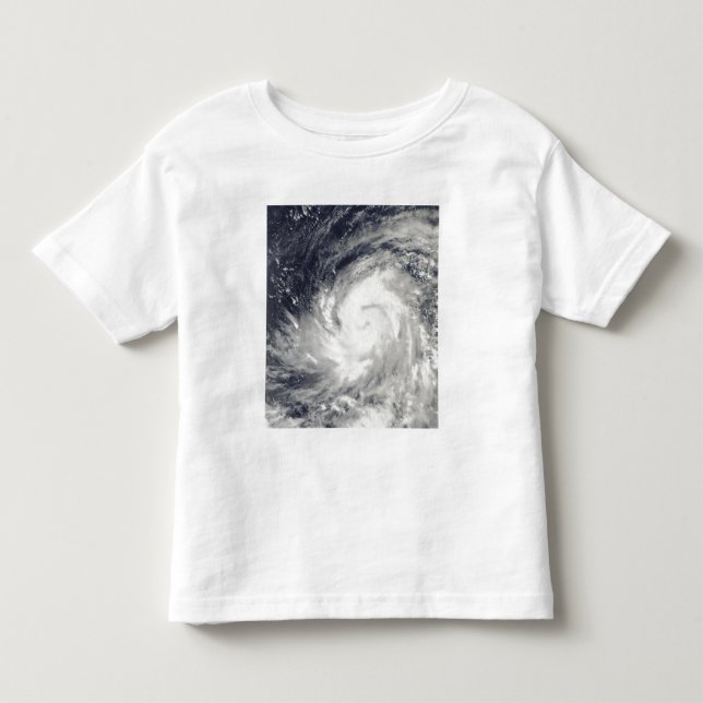 Taifun Lupit über dem Western Pazifischer Ozean Kleinkind T-shirt (Vorderseite)