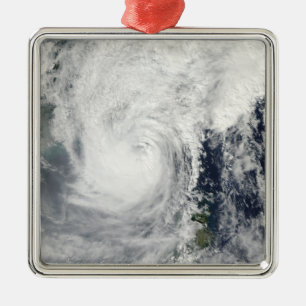 Taifun Megi 3 Ornament Aus Metall
