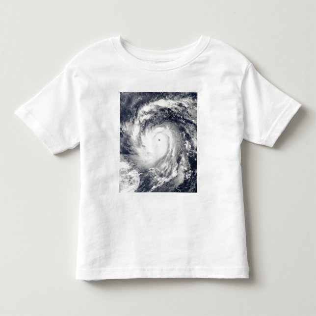 Taifun Nida im Pazifik Kleinkind T-shirt (Vorderseite)