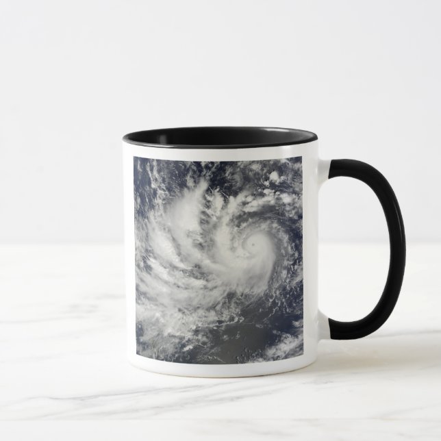 Taifun Parma Richtung Westen Tasse (Rechts)