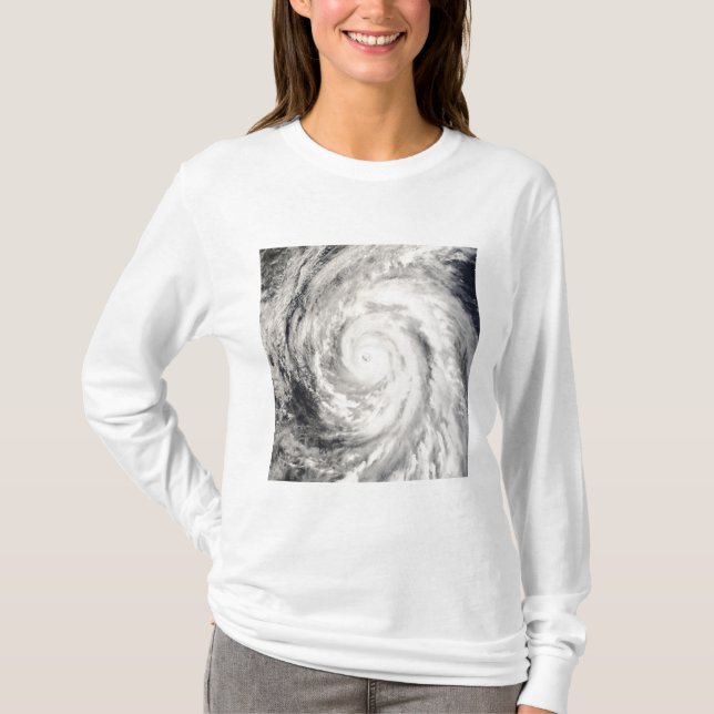 Taifun Rammasun im philippinischen Meer T-Shirt (Vorderseite)