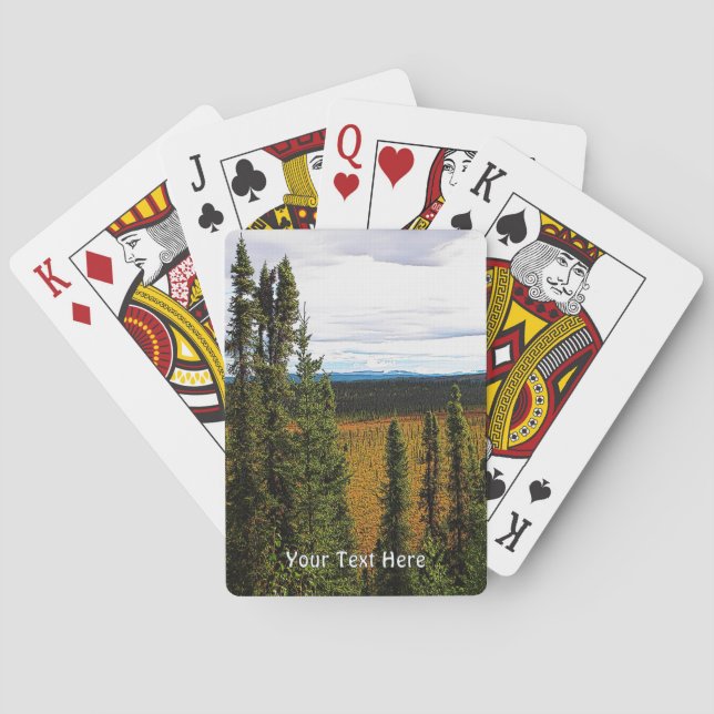 Taiga Summer Spielkarten (Rückseite)