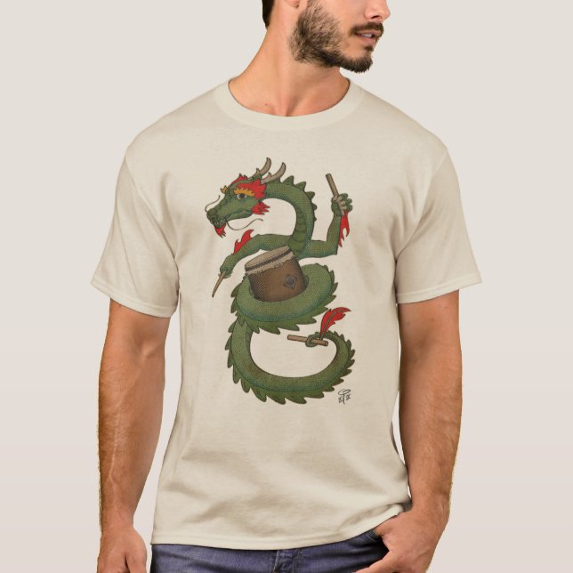 Taiko Drache T-Shirt (Vorderseite)