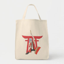 Taiko Drummer Akiko Sac fourre-tout d'alimentation