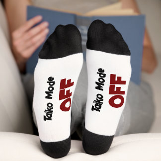 Taiko Mode OFF sokken Socken