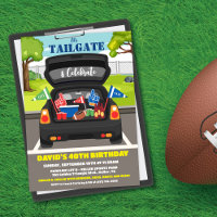 Tailgate Car Football GRILLEN Beer Tailgate Party
