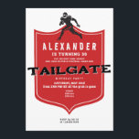 Tailgate Friends Football Grill & Chill Birthday Einladung<br><div class="desc">Diese lustige,  Hecktür-Party Einladung für ein unvergessliches Frühjahr-,  Sommer- oder Herbst-Hecktor-Party. Die perfekte Einladung für lässige Geburtstagspartys,  Pflückchen-Party,  Wiedersehen,  Amerikanische Unabhängigkeitstag-Kochgelegenheiten,  Party in der Umgebung,  Ostern,  Erntedank-Party und Grill-Party im Hinterhof.</div>