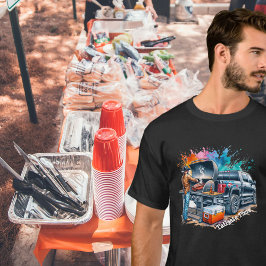 Tailgate Time Cowboy Cooking auf GRILLEN Pit T-Shirt