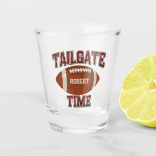 Tailgate Time Maroon Custom Schnapsglas