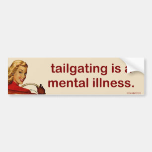Tailgating… Autoaufkleber