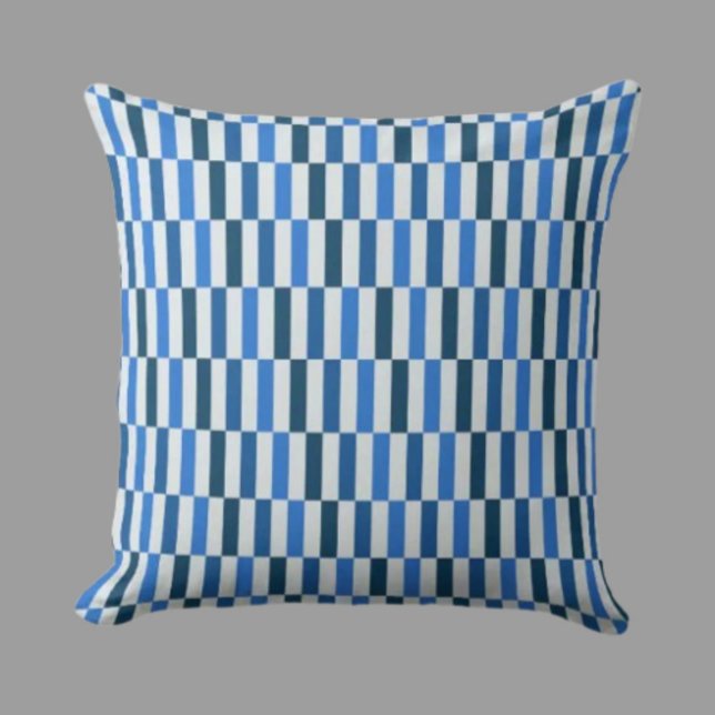 Taille Coussin de Jet Blue Line Flow (Créateur téléchargé)