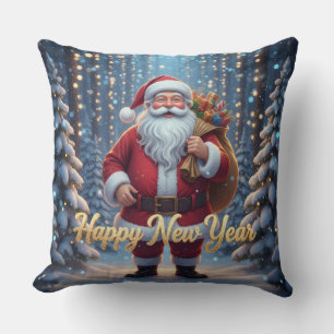 Taille Coussin de Noël Bonne Année Magique Chris