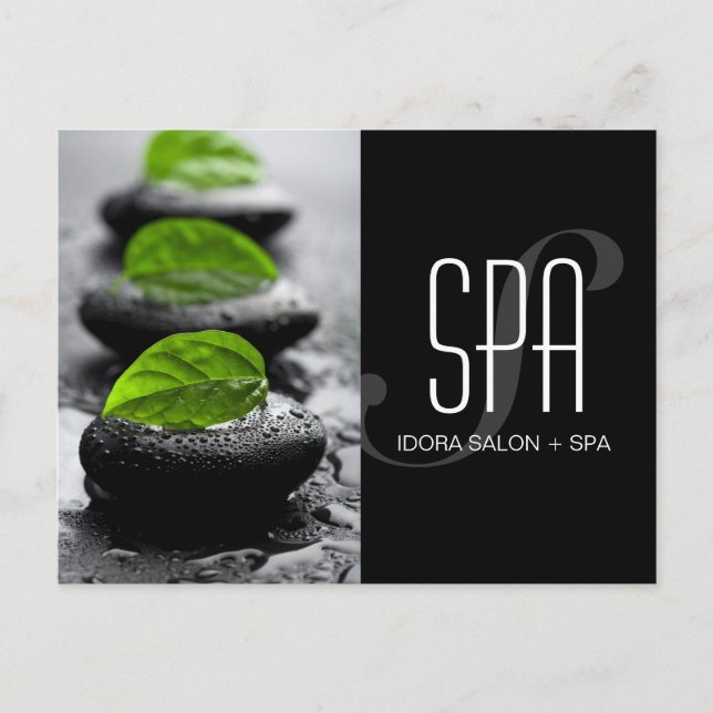 Taille de carte postale du certificat cadeau (Devant)