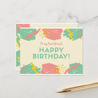 Taille de la carte postale : Standard, 3,5